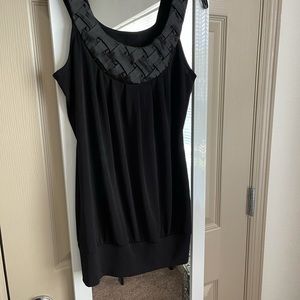 Black, dressy tank, perfect condition